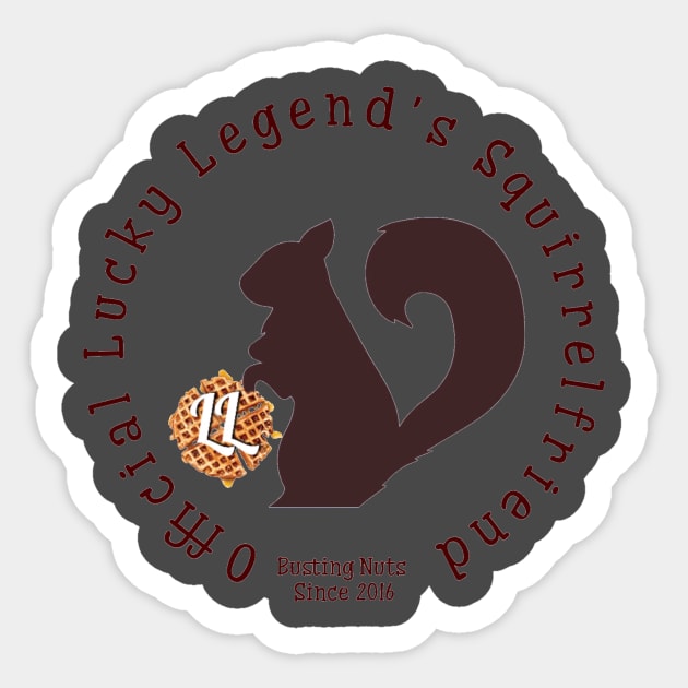 Squirrelfriend Sticker by luckylegends